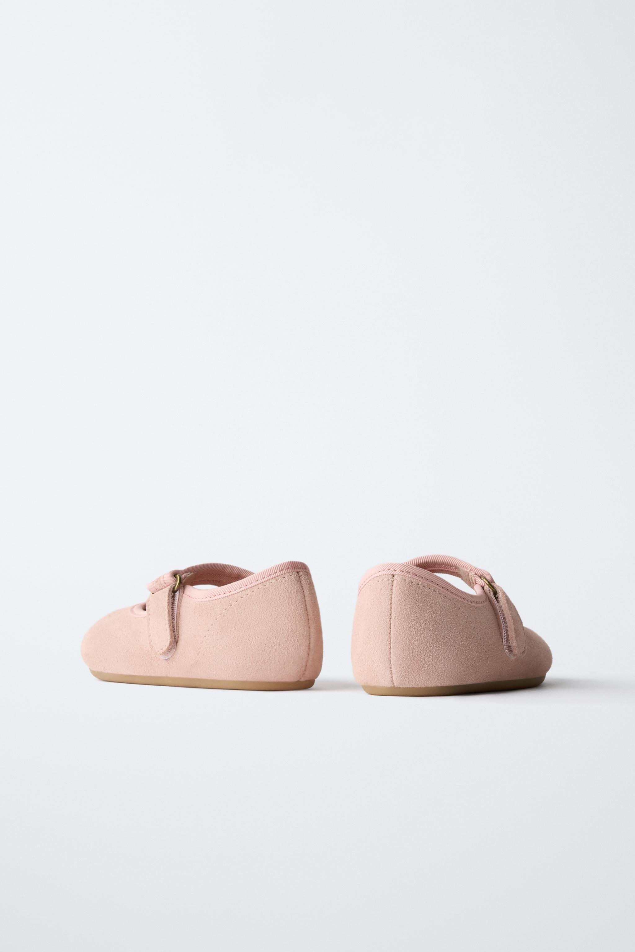 BAREFOOT LEATHER BALLET FLATS